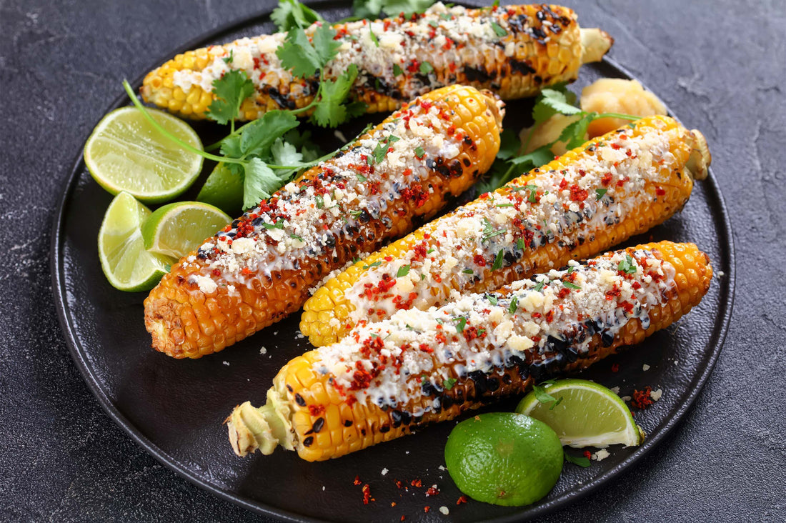 Mexican Street Corn (Elote) with Infused Crema