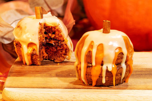 Hazelnut Pumpkin Cakes