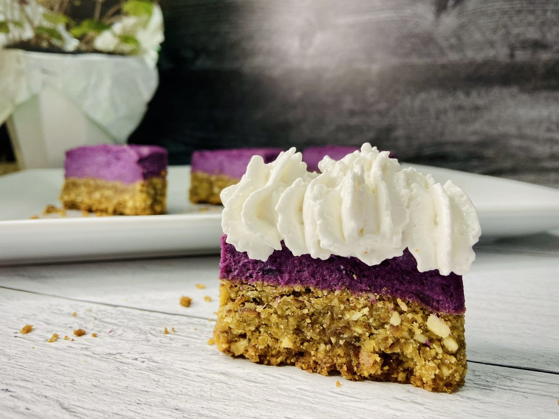 Purple Sweet Potato Bars