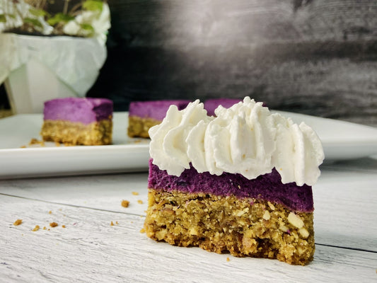 Purple Sweet Potato Bars